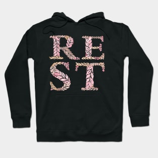 Rest in vintage rose Hoodie